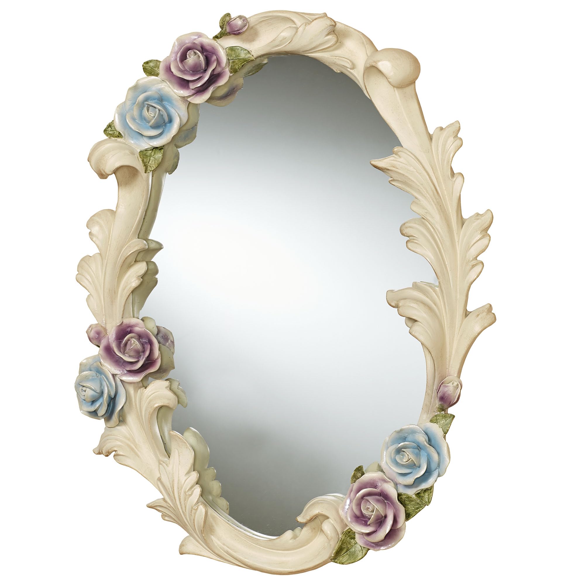 Amazon.com: Touch of Class Antique Rose Charming Floral Oval