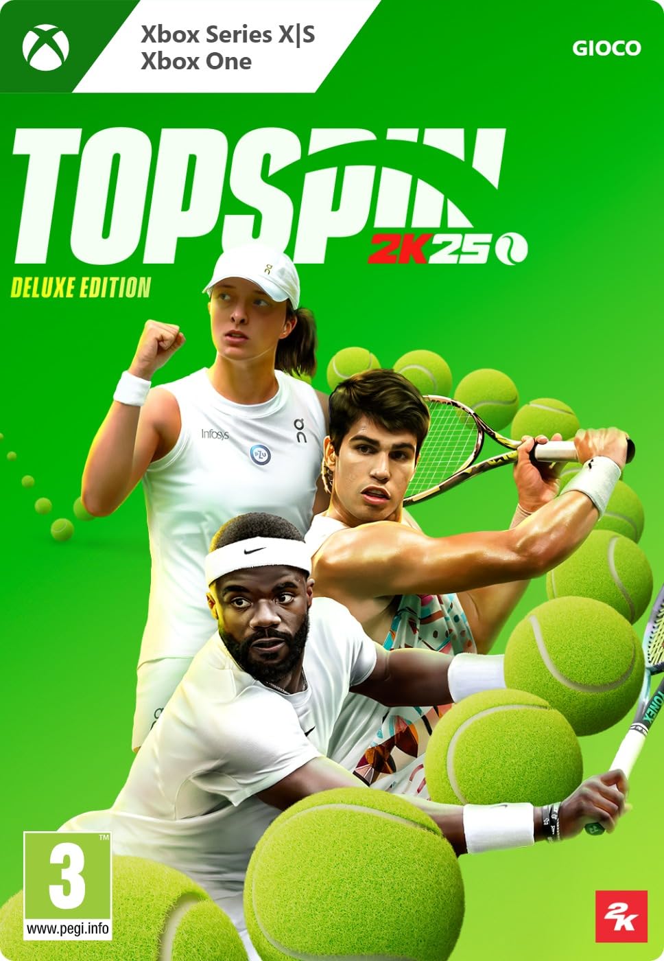 TopSpin 2K25: Deluxe Edition | Xbox One/Series X|S - Codice download