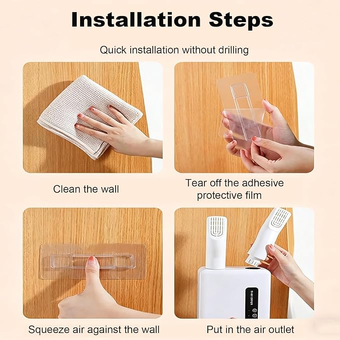 Secador de calzado de pared con temporizador ajustable miniatura 7