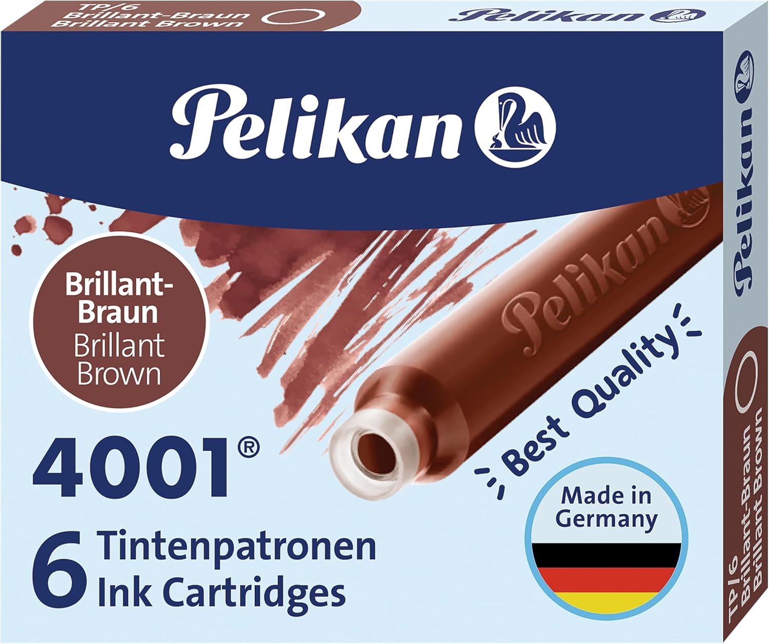 Cartucho Para Caneta Tinteiro Pelikan 4001 Marrom: Review Testado 30 dias