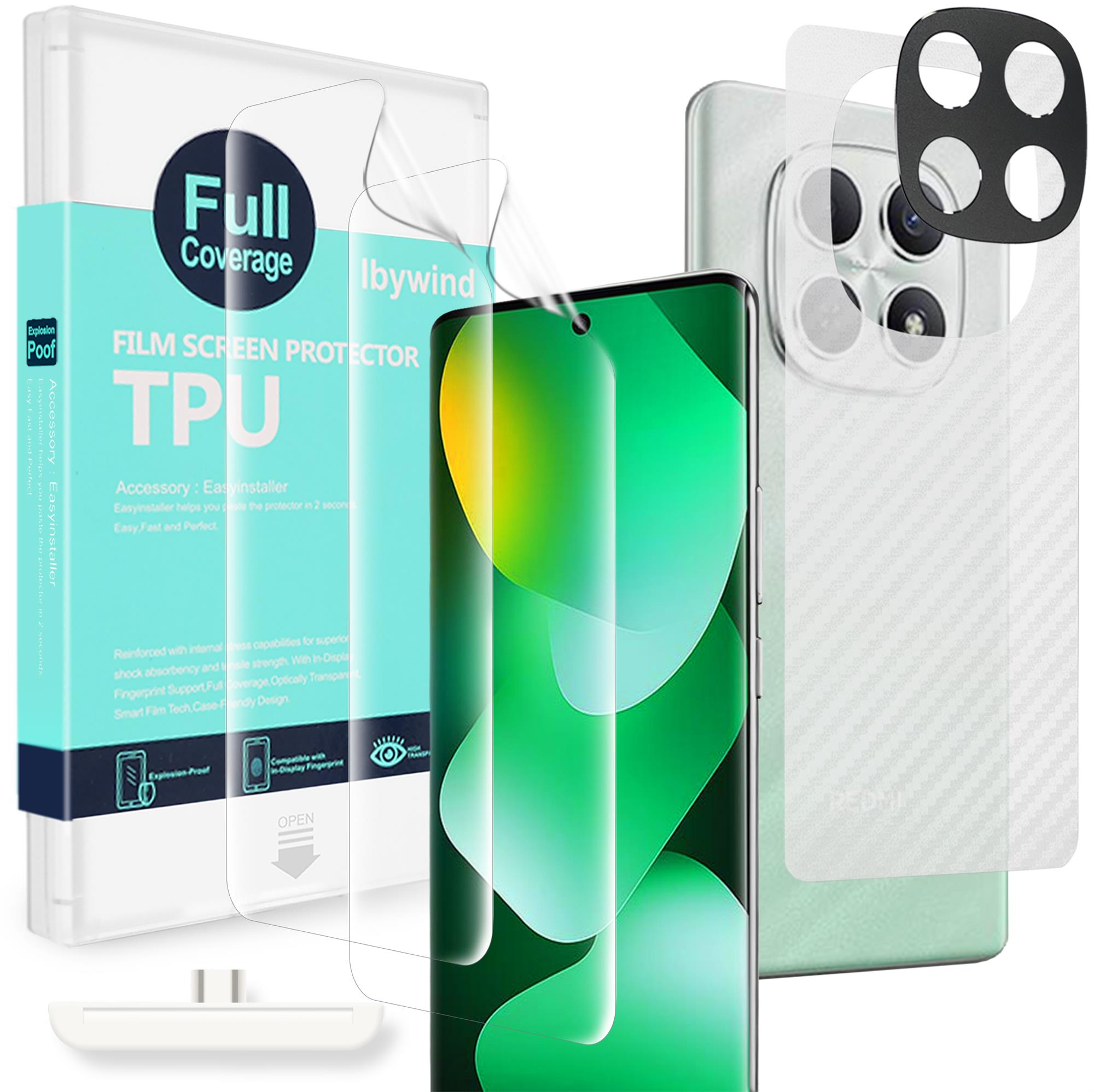 Savvies - Screenprotector Voor Xiaomi Redmi Note 15 Pro Plus 5g   Folie Beschermfolie Transparant 18 Stuks 1203107198
