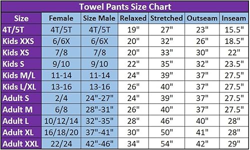 Miniatura 2 de Co. Pantalones de toalla para nadadores - Pantalones de toalla de rizo de algodón - Cobertura de playa - Ropa de resort - Ropa de baño