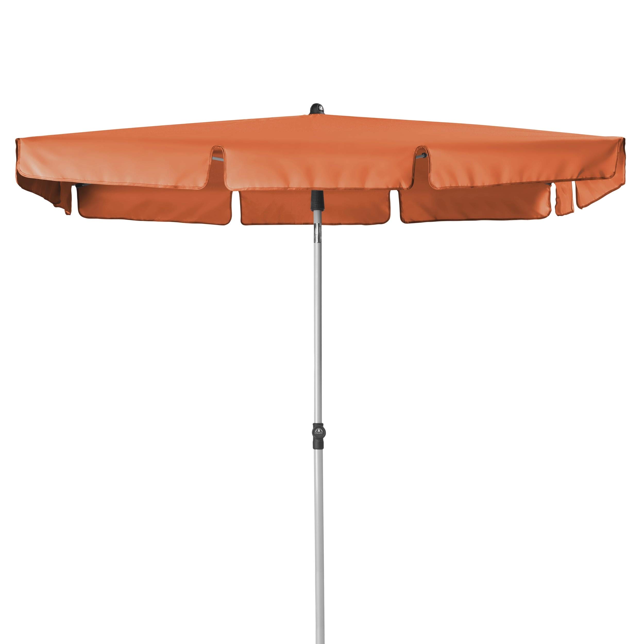 Doppler Ombrellone da giardino Active Auto Tilt 180x120 cm, quadrato – comodo sistema automatico scorrevole, regolabile in altezza, protezione UV SPF 50+, poliestere resistente alle intemperie