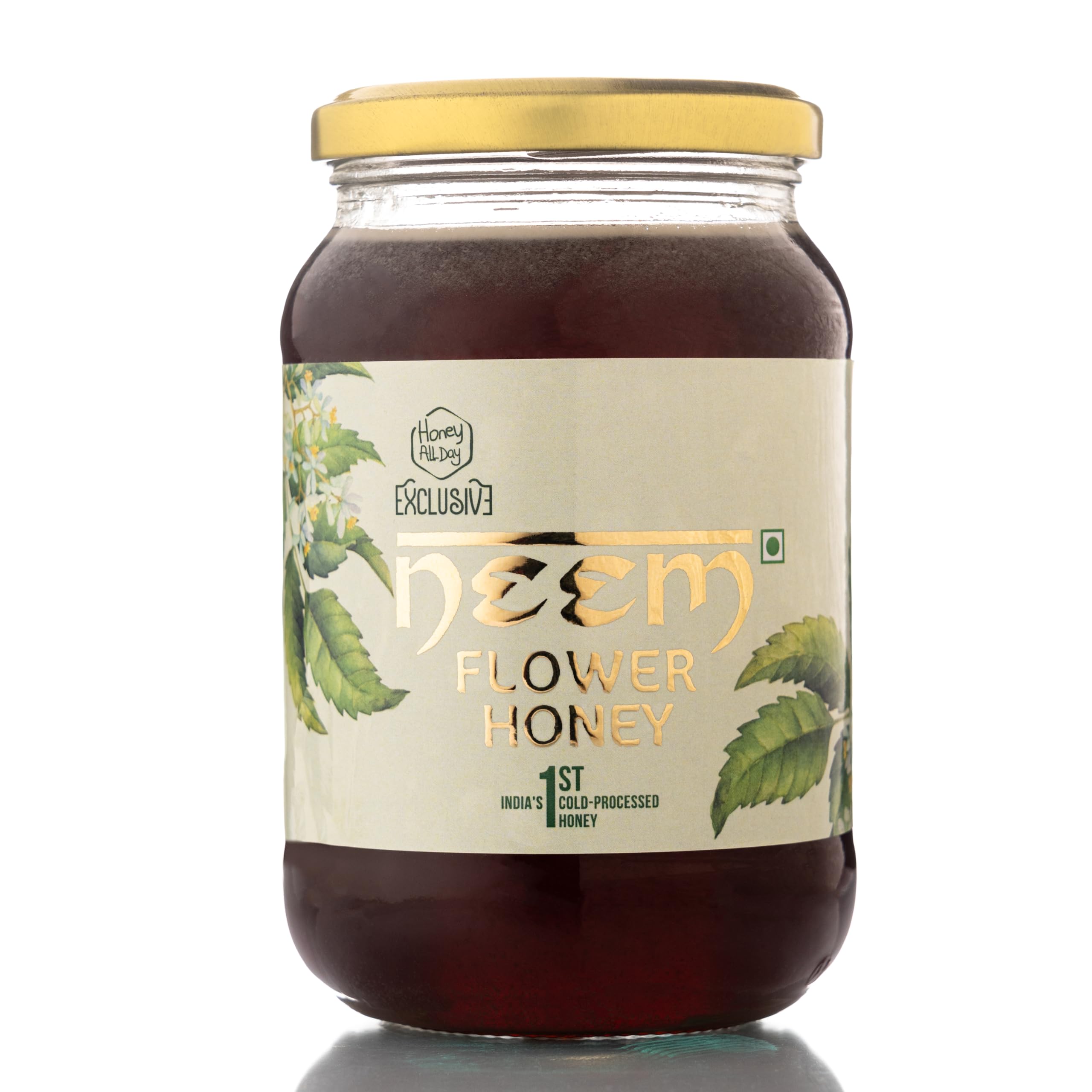 Honey All Day - Neem Flower Raw Honey | 100% Pure Natural Cold Processed Organic Honey | Ethically sourced from Forest | Fresh Honey | Neem Honey | No Added Sugar | Certified & Tested (650 gm) (B0CZHHG73Q) Amazon Price History, Amazon Price Tracker