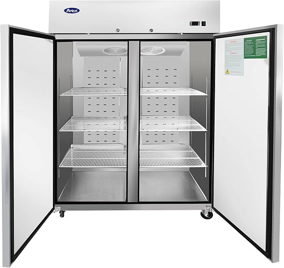 Commercial Upright Reach-In Freezer, Top Mount by Atosa