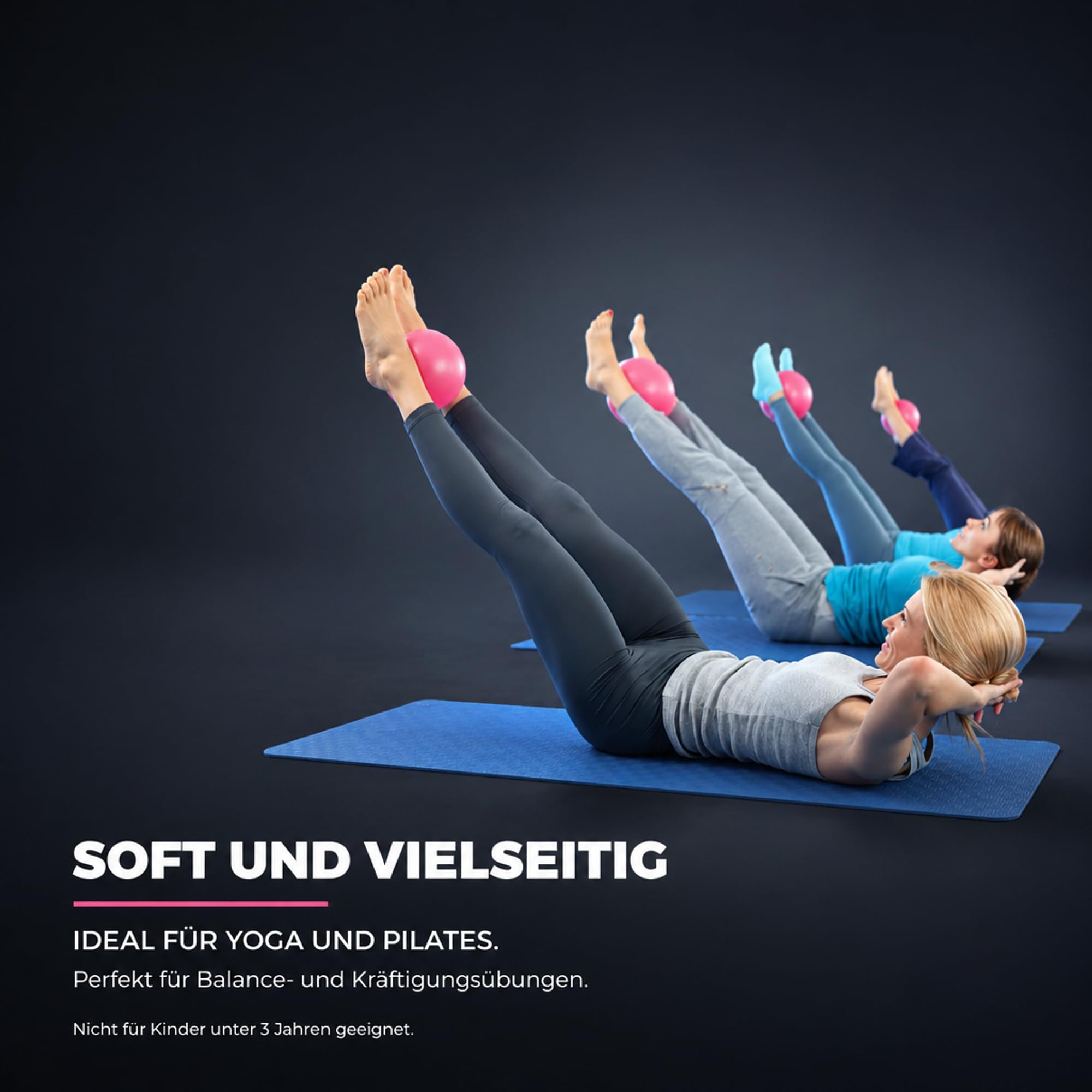 Ballon de Pilates et de Yoga Souple ATC Handels GmbH
