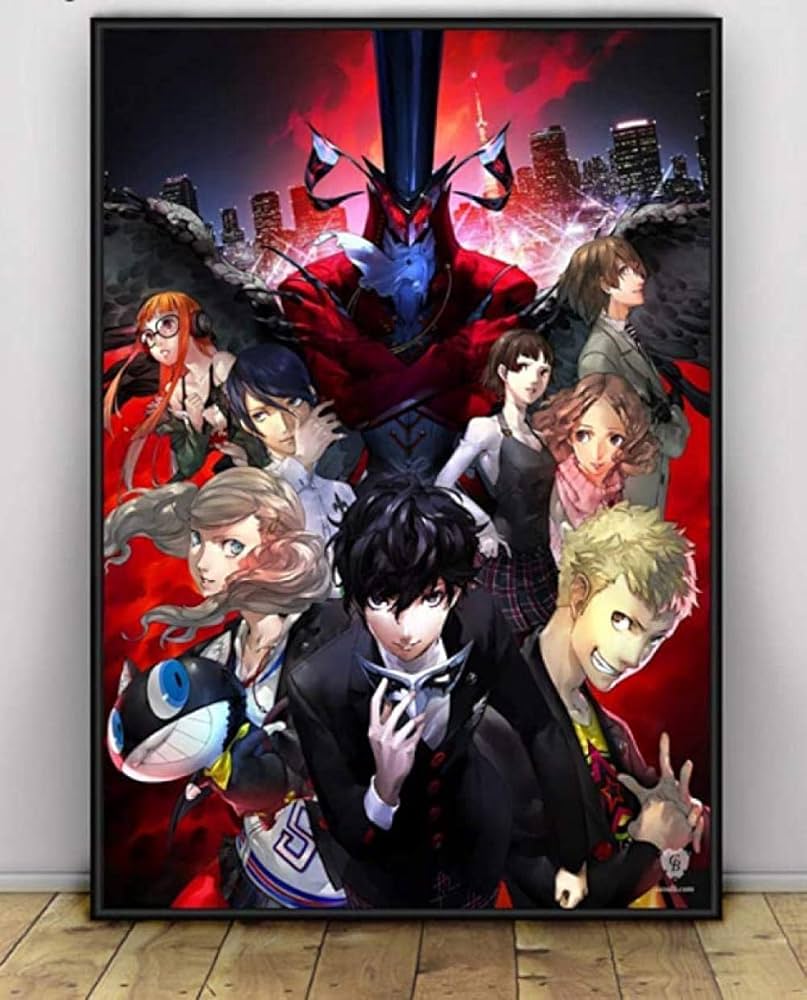 Amazon.co.jp: MKAN ポスターやプリント、ペルソナ5日本アニメ