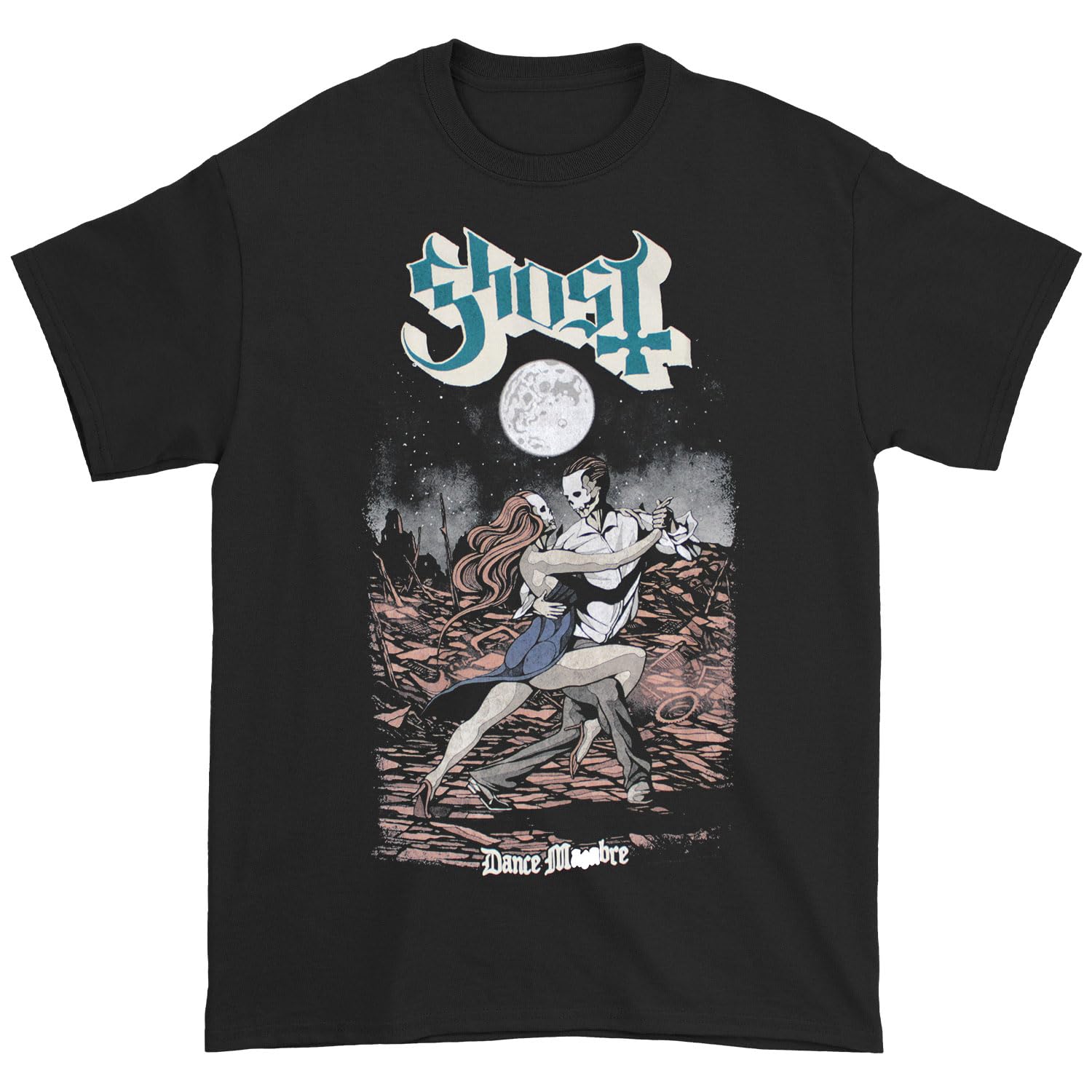 Ghost Mens Tshirt -M- Dance Macabre Black