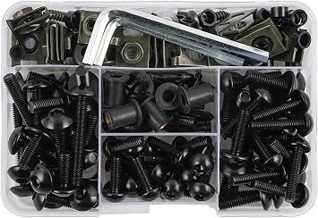 Motorcycle Full Fairing Bolts Kit Stainless Steel Clips Nut Bodywork Screws for Zn6 Msx125 Mtl Rta Tool Set Windscreen Bolts
