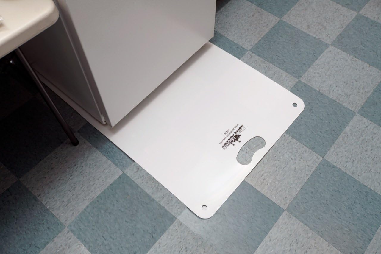 New Haven's NH787 Premium Scuff Shield (TM): Use What Professionals Use to Move Appliances | Glides Easily, Protects Your Floor | Smooth Edge & Ergonomic Handle | Plastic Appliance Mat
