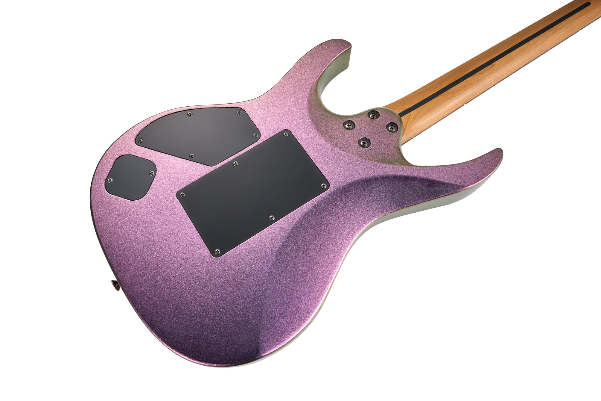 Mooer MMT100 FR Electric Guitar, Aurora Pink, Floyd Rose : Amazon