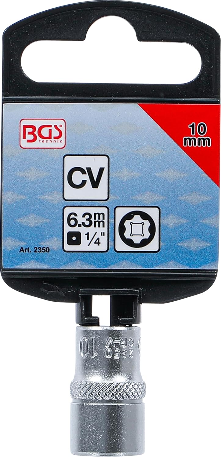 BGS 2350 | Socket, Super Lock | 6.3 mm (1/4") Drive | 10 mm