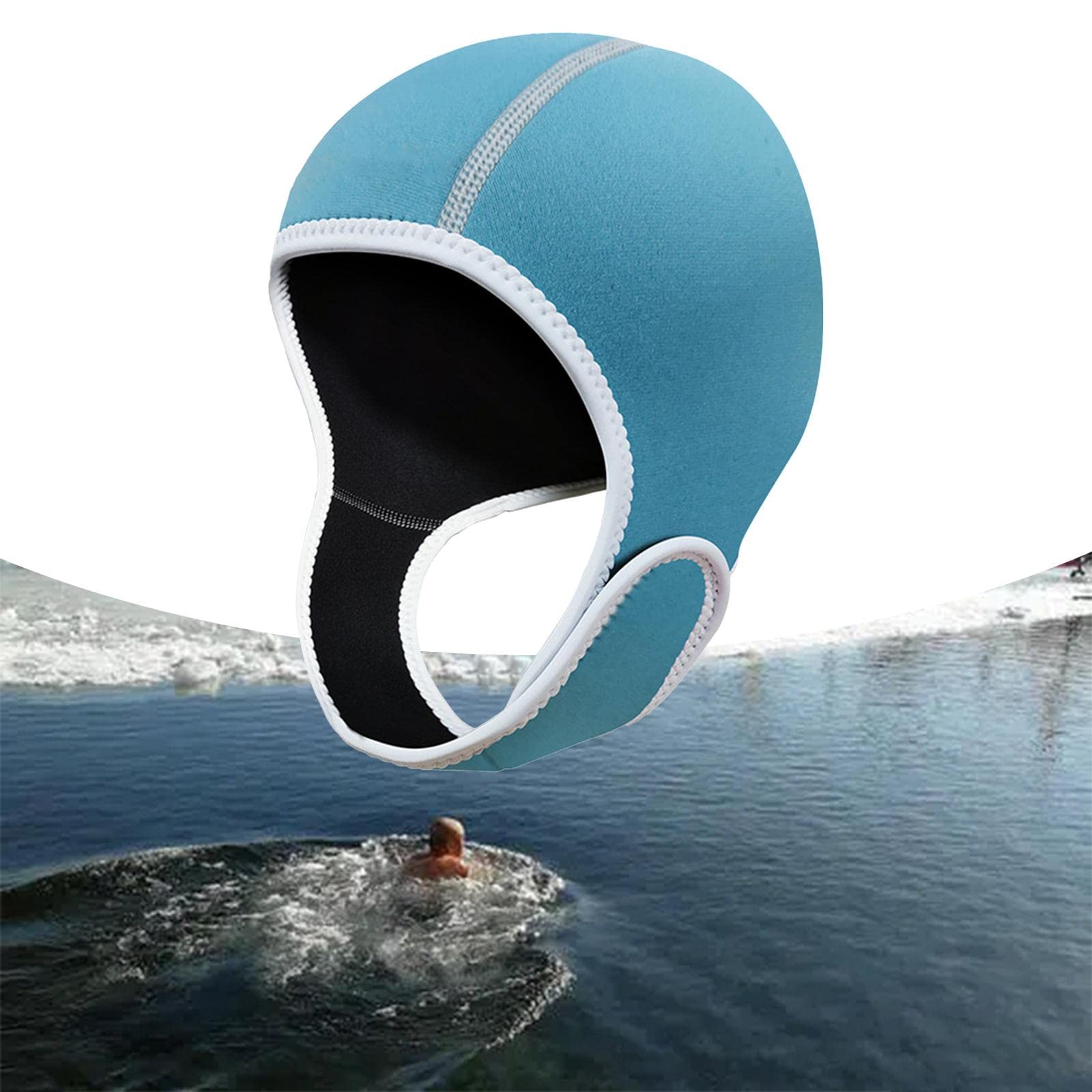 Cappuccio In Neoprene Per Subacquea - 1 Mm O 3 Mm | Per Immersioni, Surf E Sport Acquatici