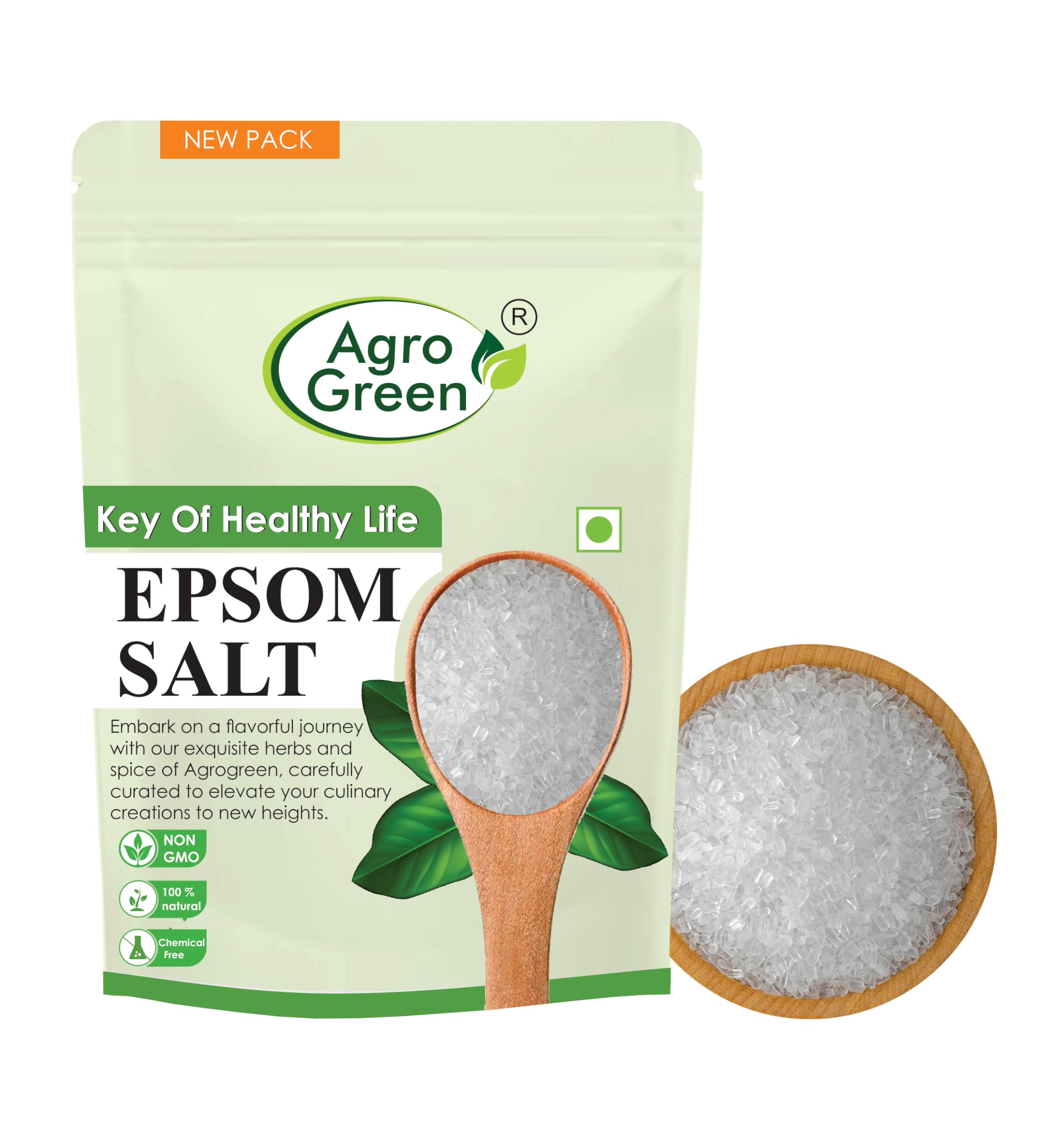 agrogreen Epsom Bath Salt For Pain Relief - Epsom Salts For Feet Pain For Muscle Relief, Relieves Aches & Pain Epsom Bath Salt Crystal and Bath - (1 KG)-picture-25
