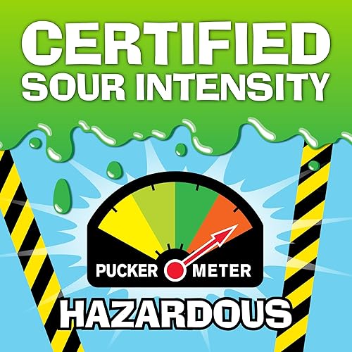 Miniatura 5 de TOXIC WASTE  Paquete de 3 tambores de edición especial de residuos tóxicos de caramelo agrio 5 sabores y 1 nuevo sabor misterioso 17 onzas