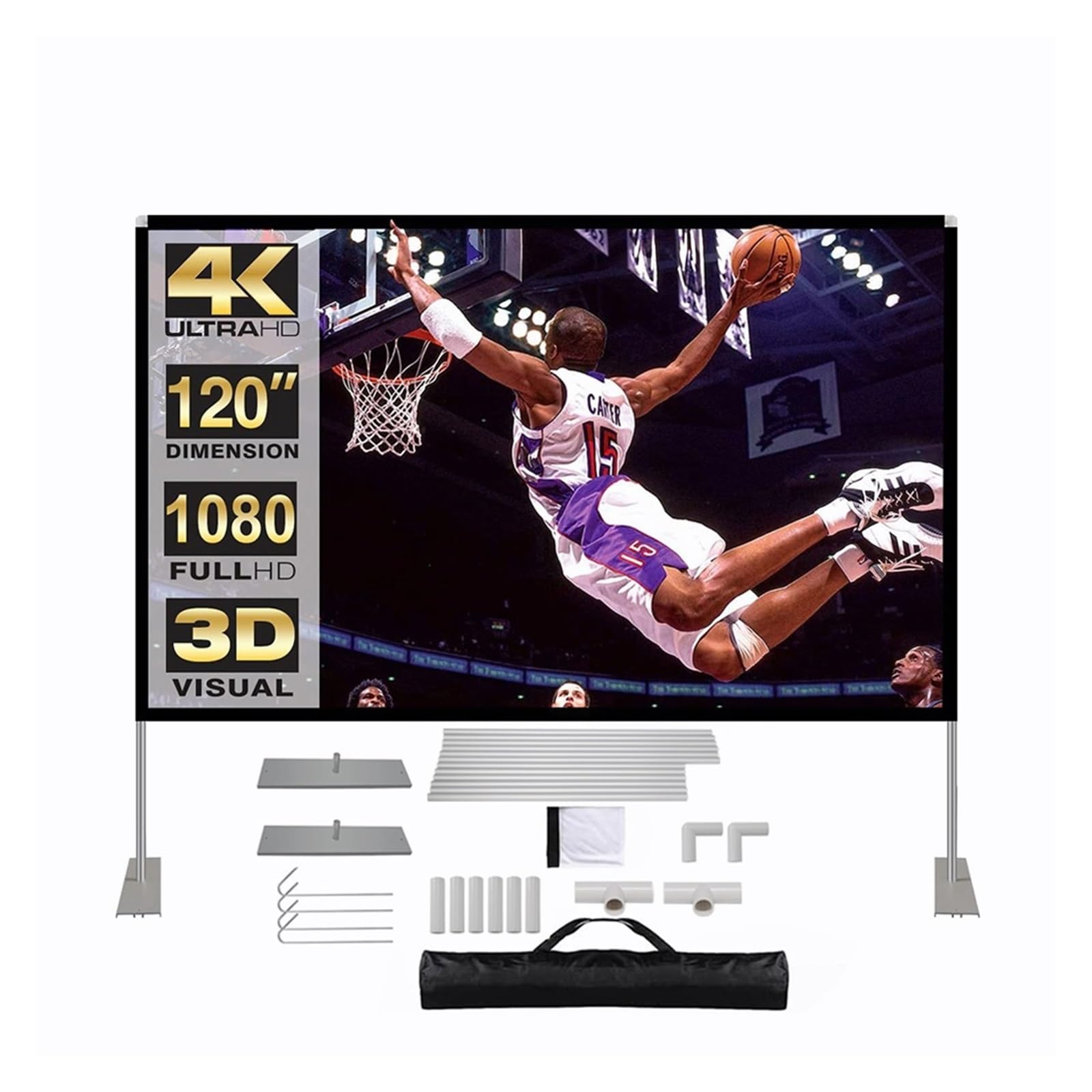 Amazon.co.jp: スクリーン プロジェクター用 2K 4K 3D フル HD