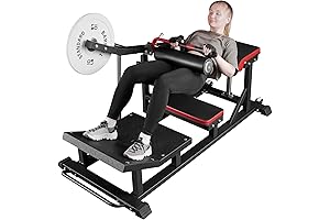 GMWD Plate-Loaded Glute Bridge Machine: The Ultimate Glute Hamstring Developer