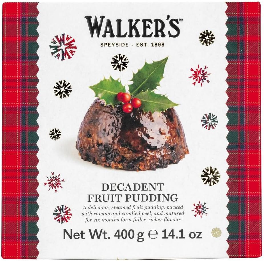 Walkers Christmas Pudding with Rich Fruit - 14.1 Oz