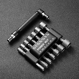 Generic 14 Pieces Power Nut Driver Drill Bit Set, Hex Shank Impact ...