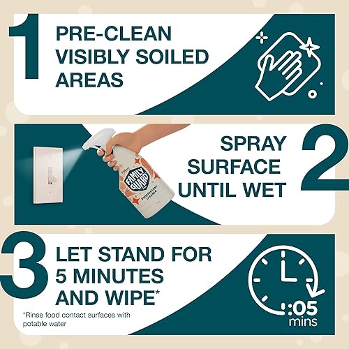 Miniatura 8 de FAMILYGUARD Brand - Desinfectante en aerosol y limpiador multisuperficie, aerosol antibacteriano, formulado por expertos para uso en hogares con