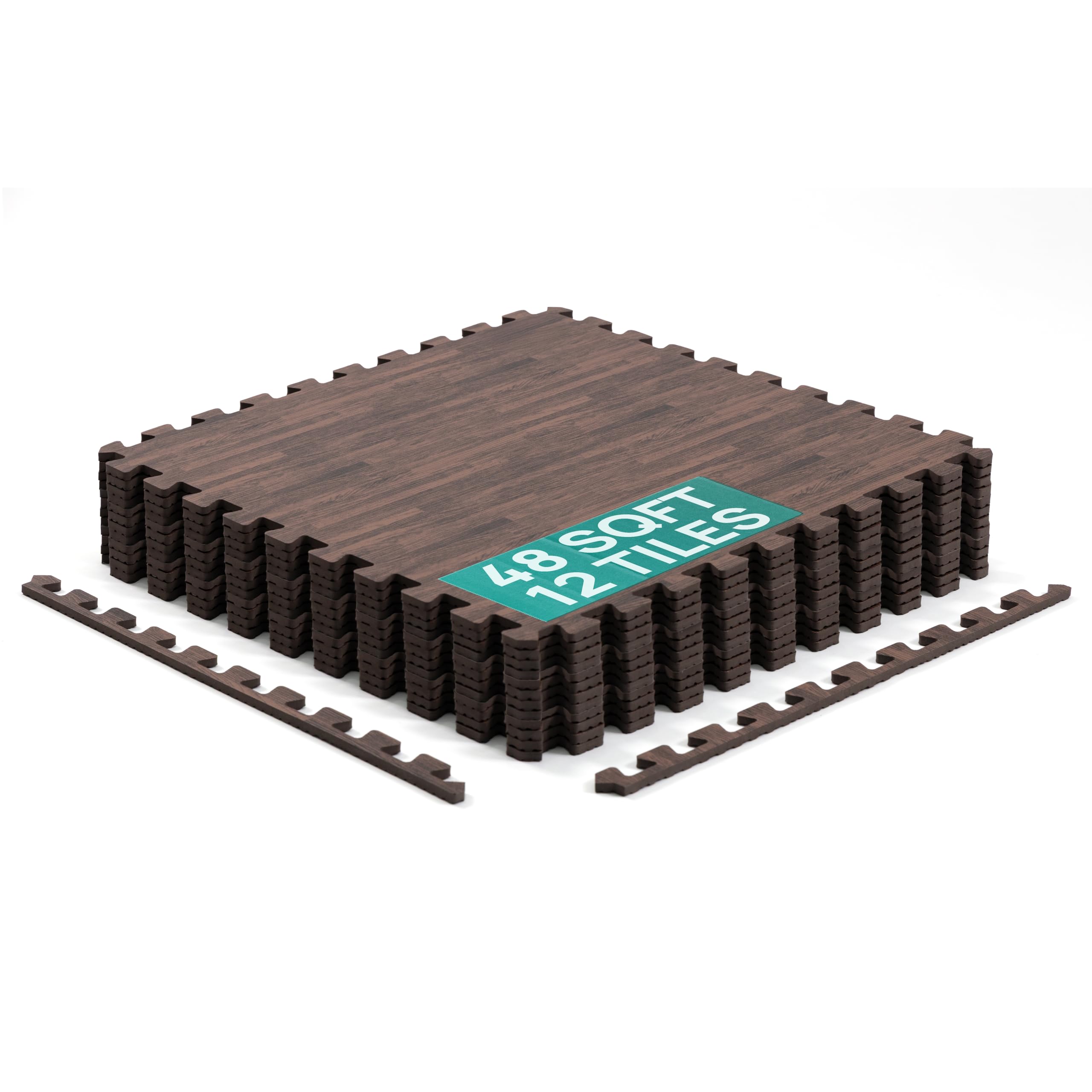 Yes4All Interlocking Exercise Foam Mats – Interlocking Floor Mats for Gym Equipment – Eva Interlocking Floor Tiles