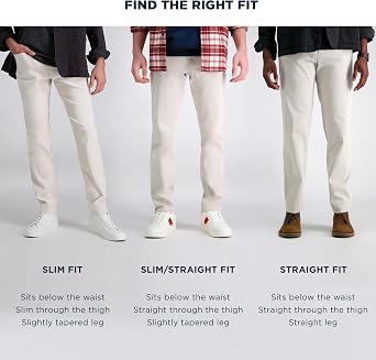 Haggar Men's Slim Fit The Active Series 5