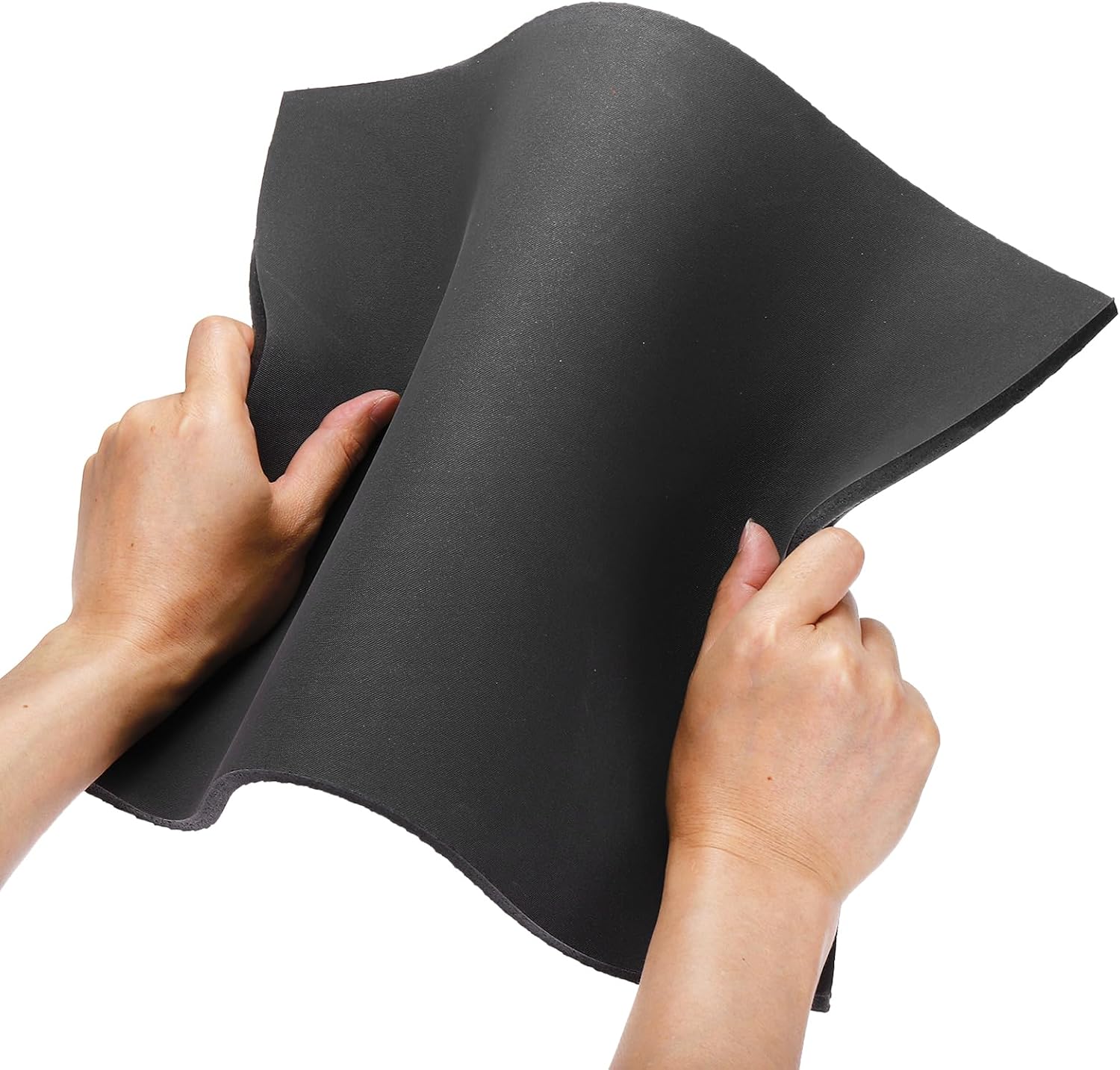 MECCANIXITY 10" x 7.7" Silicone Heat Press Pad Mat 0.2" Thick for Heat Press Machine Flat Heat Transfer Pad Replacement Black