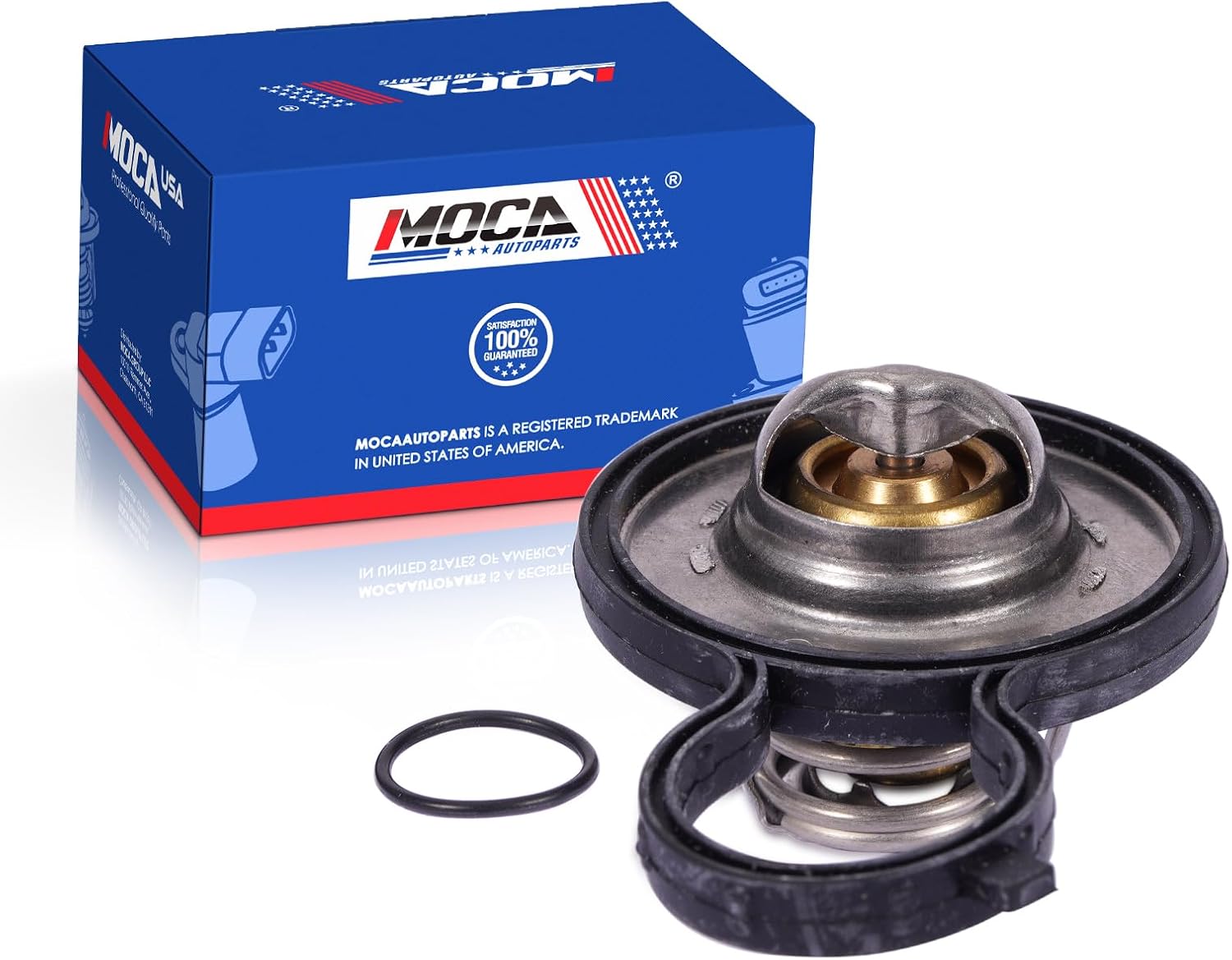 MOCA Coolant Thermostat Housing Assembly Fit for Chrysler Concorde & 01-10 for Chrysler Sebring & 06-10 for Dodge Charger & 01-06 for Dodge Stratus 2.7L