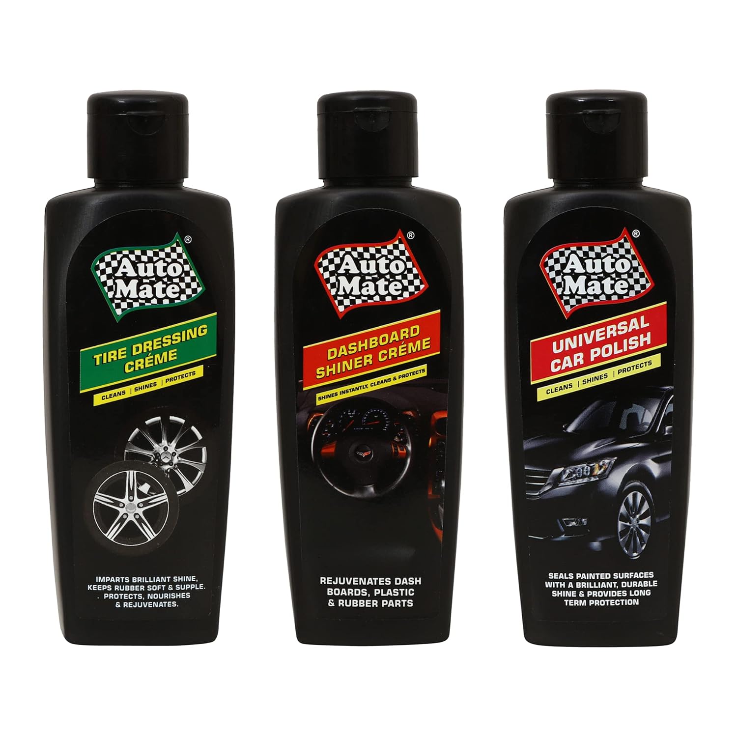 AEROL Auto Mate® Car Polish Kit (A Combo pack of Universal Car Polish