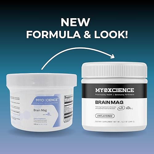 Miniatura 3 de Brain Mag Magnesio L-treonato Magteína y Magnesio Glicinato Polvo (sin sabor)