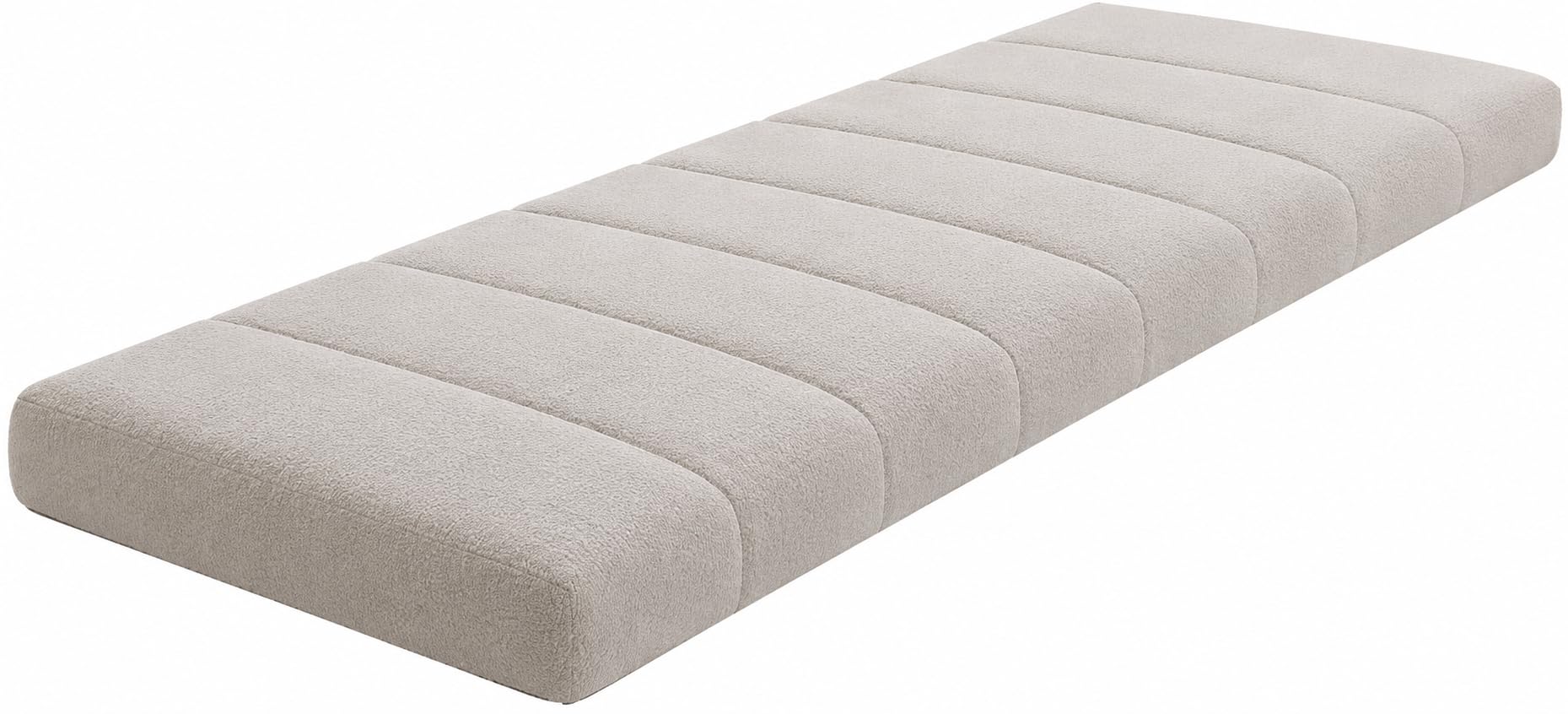 RZYW Coussin pour Banc Intérieure 120x40 100x40 80x40 160x40 40x40,4,5cm D'épaisseur Coussin De Banquette Déhoussable Antidérapant pour Les Baies Vitrées,Fauteuils,Terrasses,Beige,40x160cm
