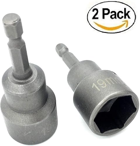Miniatura 2 de 2 adaptadores de taladro de tijera de nivelación para rv-Jacks con herramientas de vástago hexagonal de conexión rápida de 1/4, funciona con todos
