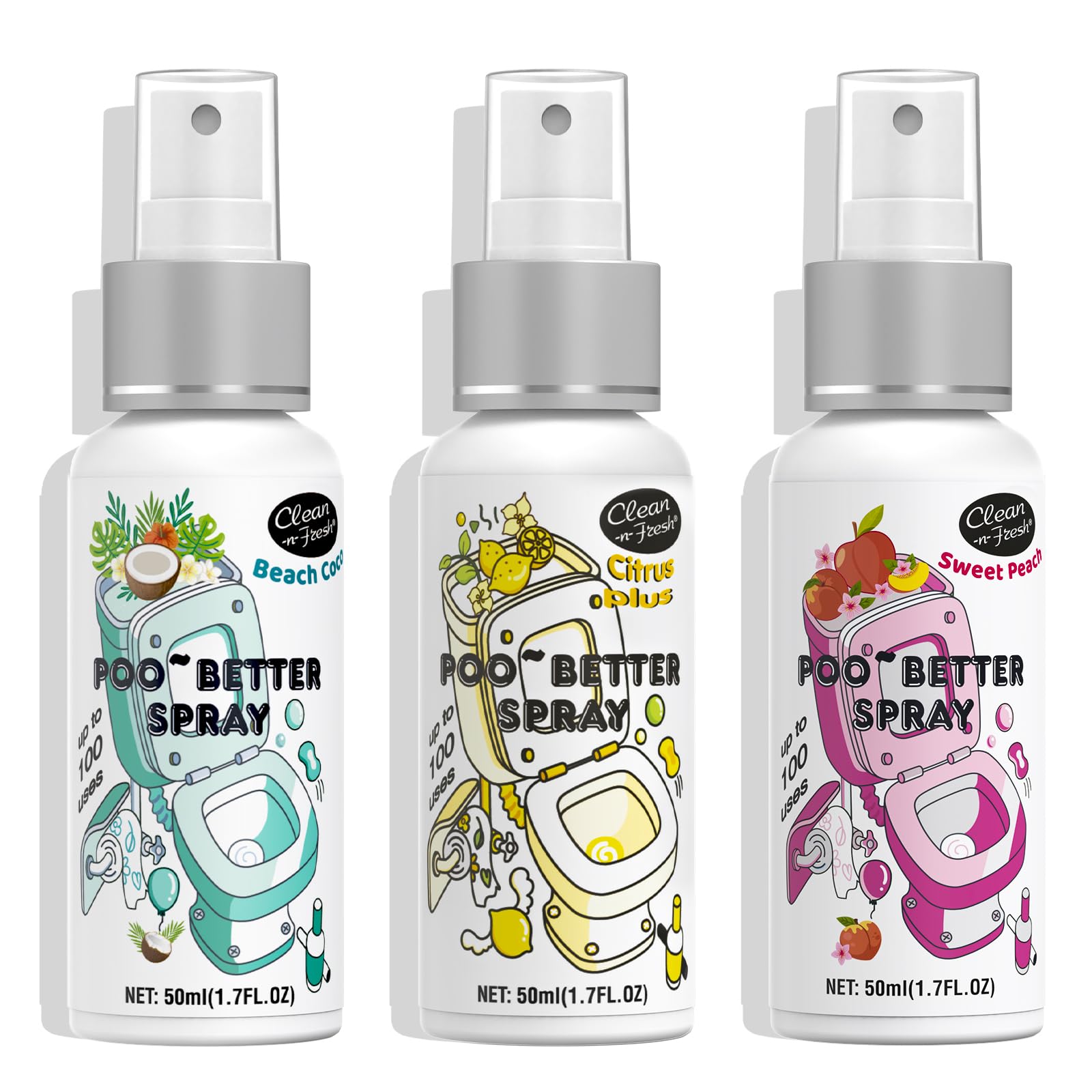 Clean-n-Fresh Toilet Spray