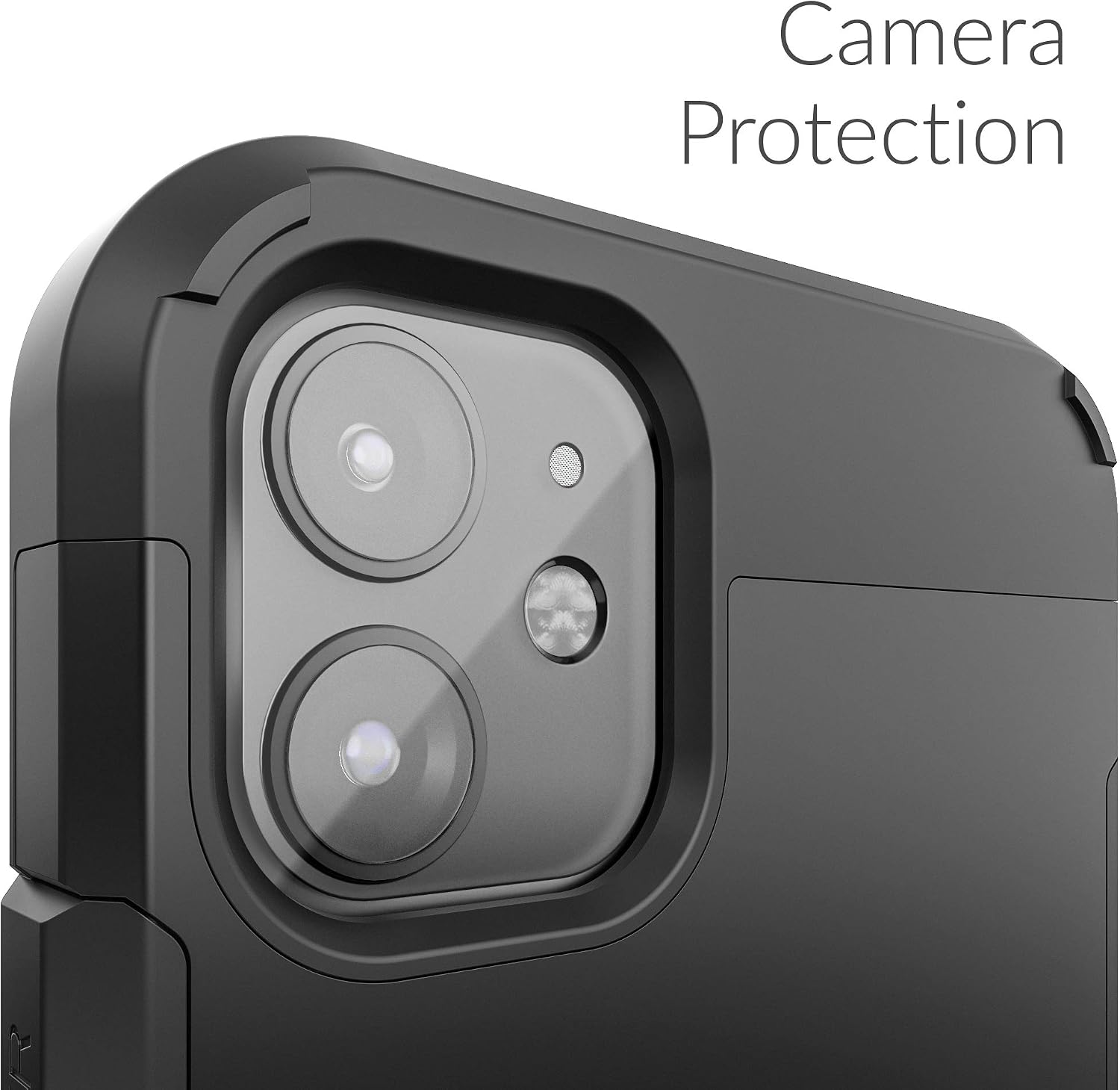 Crave Strong Guard for iPhone 11 Case, Shockproof Protection Case for iPhone 11 (6.1 inch) - Black