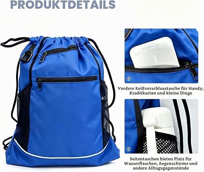 SSZYace Basketball Backpacks for Men Boys Foldable Football Backpack Basketball Bag Gym Bag Drawstring Bags