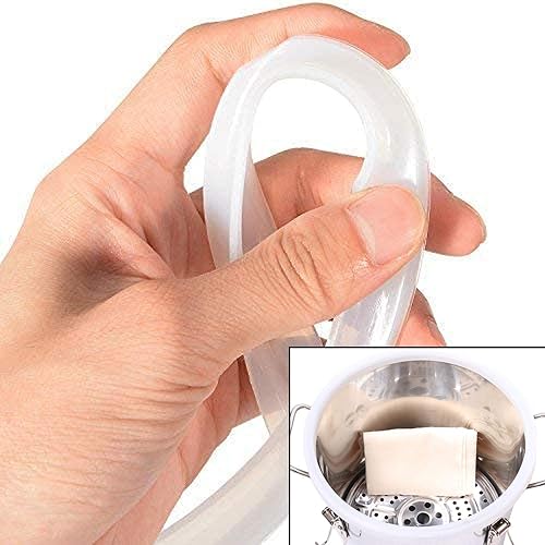 Miniatura 6 de Anillo de sellado de silicona Juntas de grado alimenticio Piezas de repuesto para alambiquedestilador de aguaKit de fabricación de vino 3 galones
