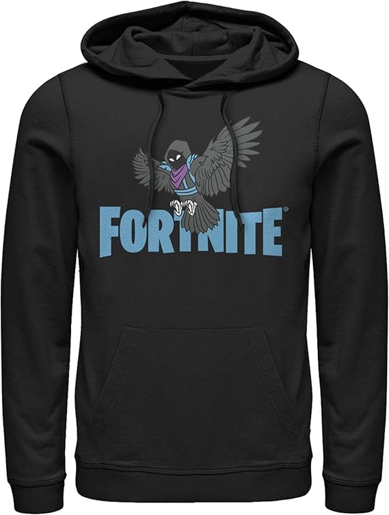 Men's Fortnite Raven Logo Pull Over Hoodie - Navy Blue - Large : Clothing,  Shoes \u0026 Jewelry - Amazon.com