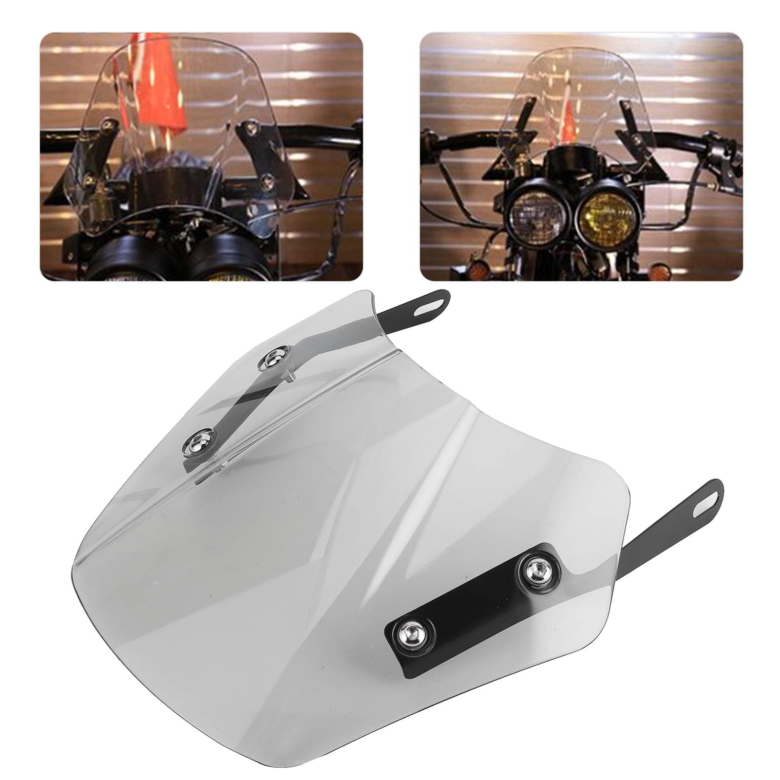 Aramox Motorfiets Windschermen, Universele Motorfiets Verstelbare