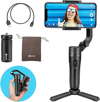 Amazon Feiyutech Vlog Pocketスマホジンバル折りたたみ式スタビライザー270g超輕量3軸電動片手持ちジンバル Iphone 11 Pro Max用 Android Samsung S10 用スマホスタビライザー 耐荷重240g日本語取説 1 付き並行輸入品 黒 Feiyutech 自撮り棒 Amazon Feiyutech Vlog Pocketスマホジンバル折りたたみ式スタビライザー270g超輕量3軸電動片手持ちジンバル Iphone 11 Pro Max用 Android Samsung S10 用スマホスタビライザー 耐荷重240g日本語取説 1 付き並行輸入品 黒 Feiyutech 自撮り棒