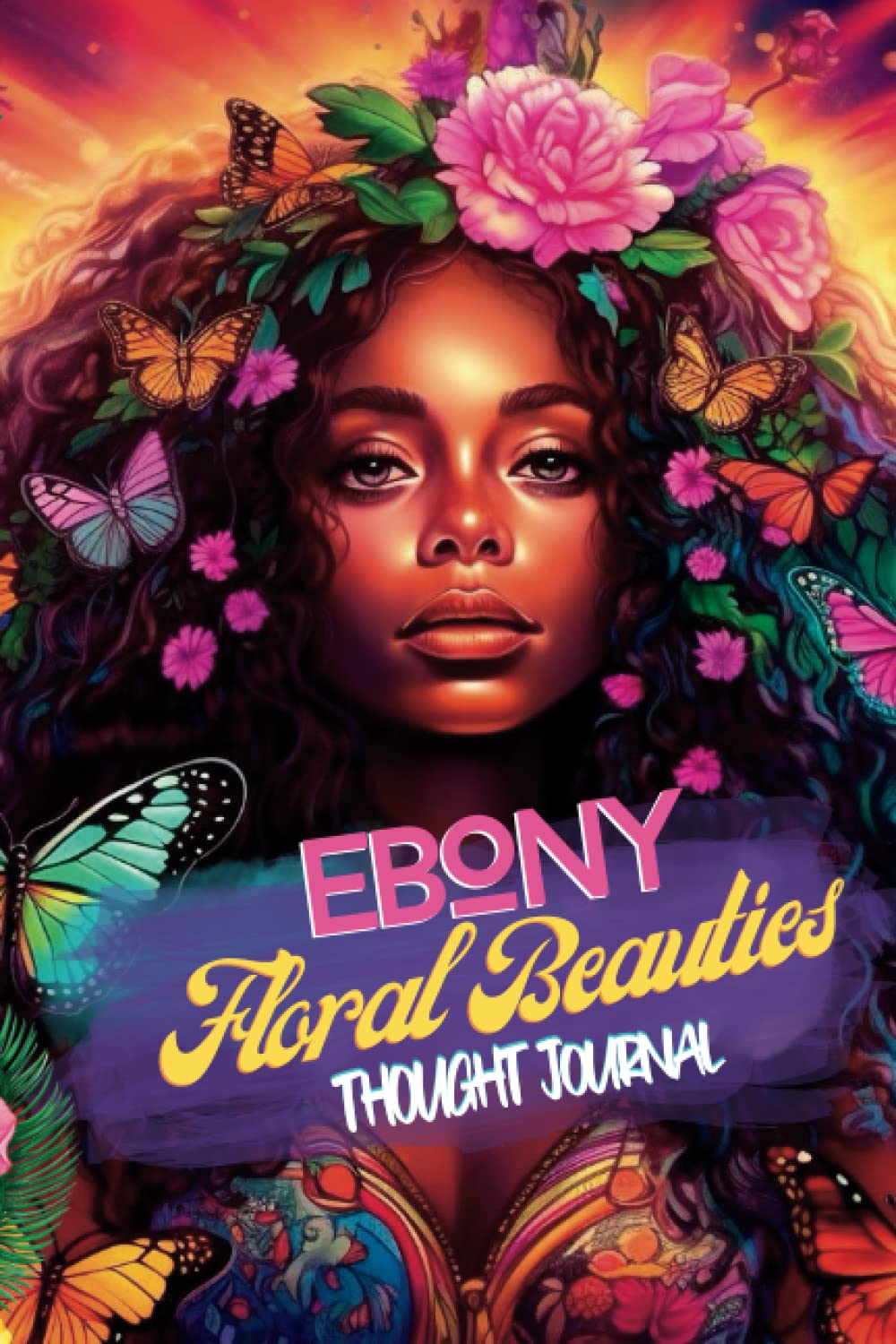 Independently published Ebony Floral Beauties Thought Journal