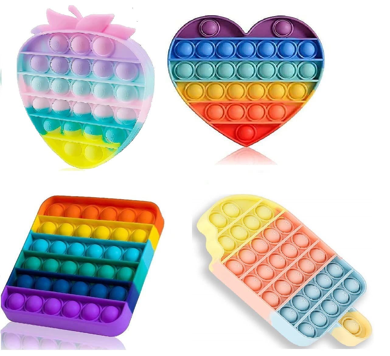 Buy REAVIAN® Kids pop its Fidget Toys, pop it Fidget Toy Set pop its Fidget Toys, Fidget Toys