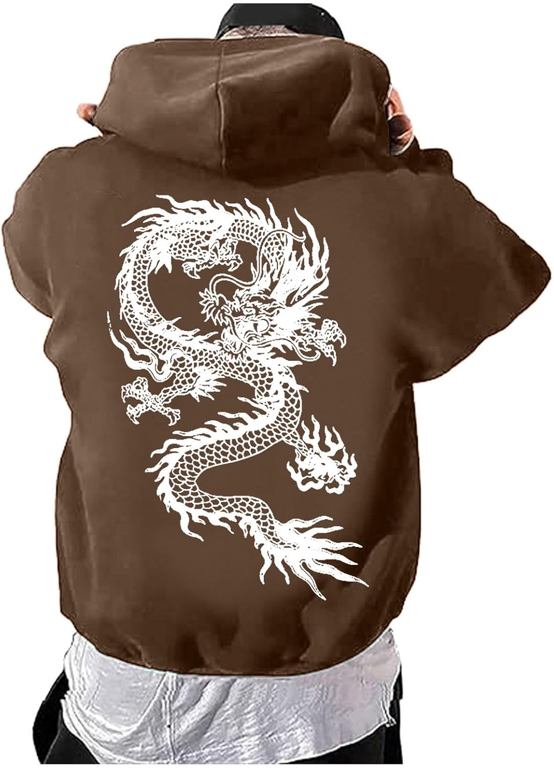 Men'S Fashion Hoodies & Sweatshirts Long Sleeve Print Pullover Sweatshirts Regular-Fit Clothes With Pocket For Daily Casual