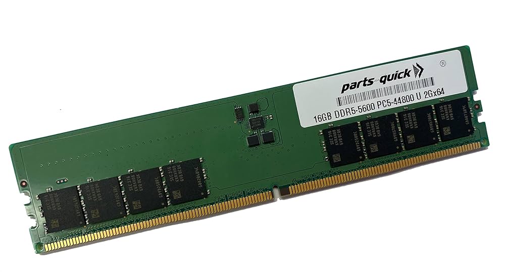 MSI DDR5メモリ 16GB×2 parts-quick 16GB Memory for MSI Notebook Katana 15 B12V B12U
