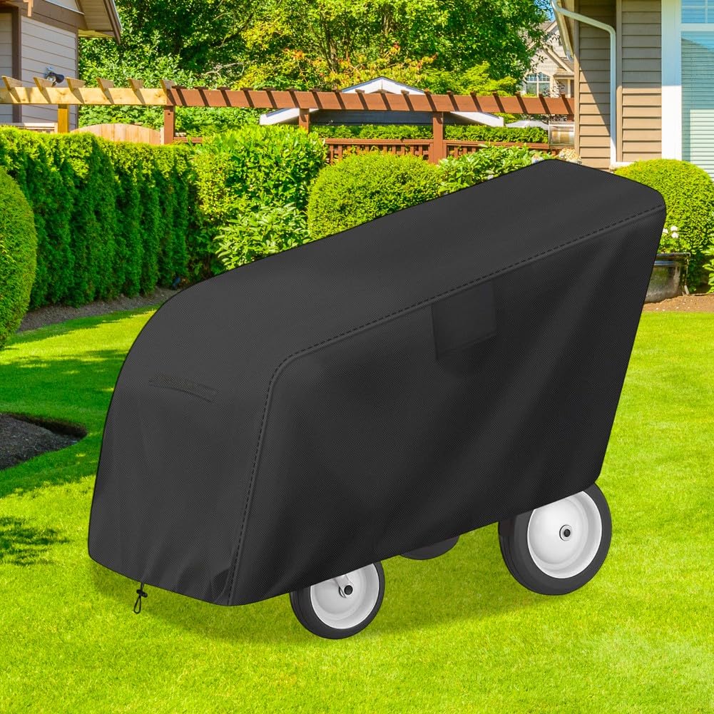 Housse de protection pour poussette d'extérieur 210D imperméable pour 6 passagers, protection contre la pluie et la neige