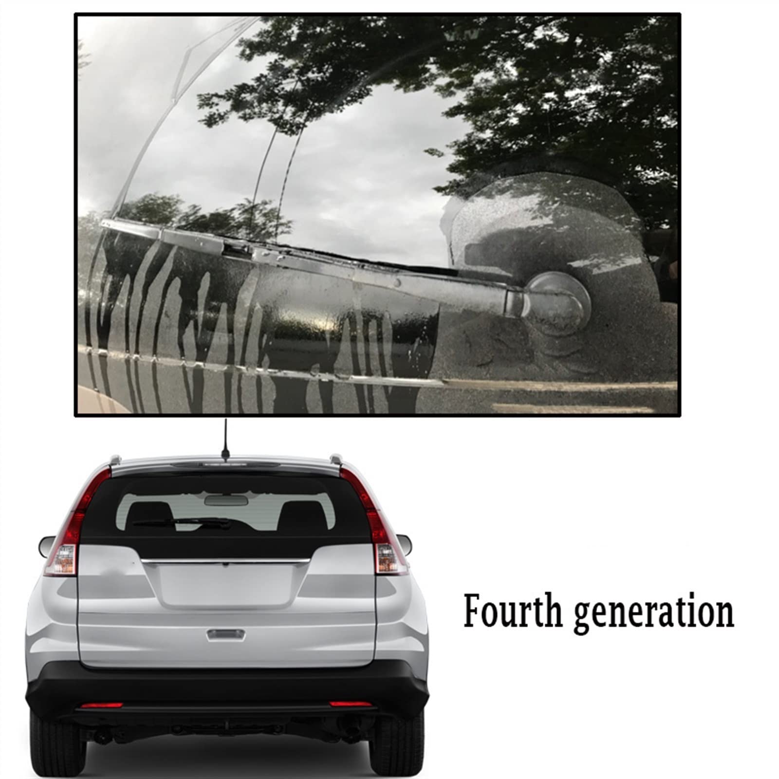 Limpiaparabrisas Limpiaparabrisas De 26 "16" 13 ", Escobilla Limpiaparabrisas Delantera Y Trasera Para Honda CR-V CRV 2012 2013 2014 2015 2016
