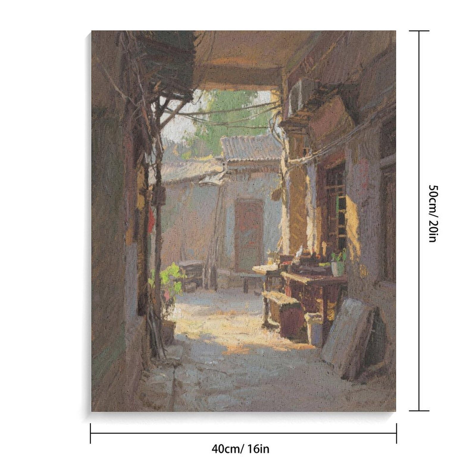 KOAYUBFC Malen nach Zahlen Kit für Erwachsene Anfänger Erwachsene Malen nach Zahlen Kits auf Leinwand DIY Acryl Ölfarben Malerei mit Pinseln für Geschenk Home Wall Decor
