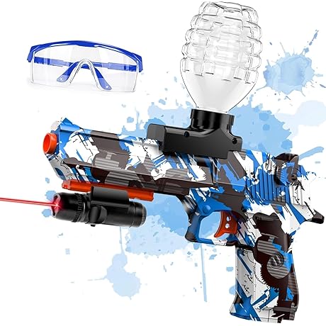 Anstoy Electric Gel Ball Blaster Splatter Shoots Automatic: Unleash Thrill-Packed Backyard Fun