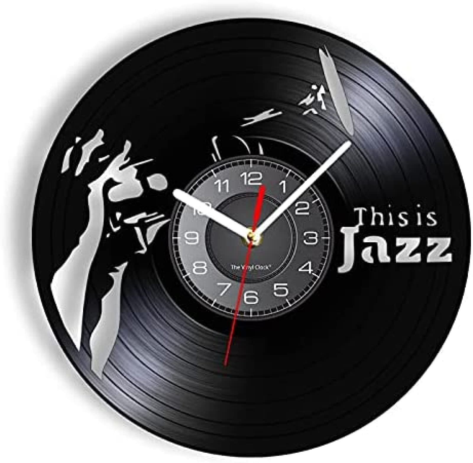 新品❗️Re_Vinyl ウォールクロック jazz Re_Vinyl ウォールクロック jazz