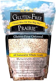 Gluten-Free Prairie Oatmeal, Certified Gluten Free Purity Protocol, Non-GMO, Vegan, 3 Pounds