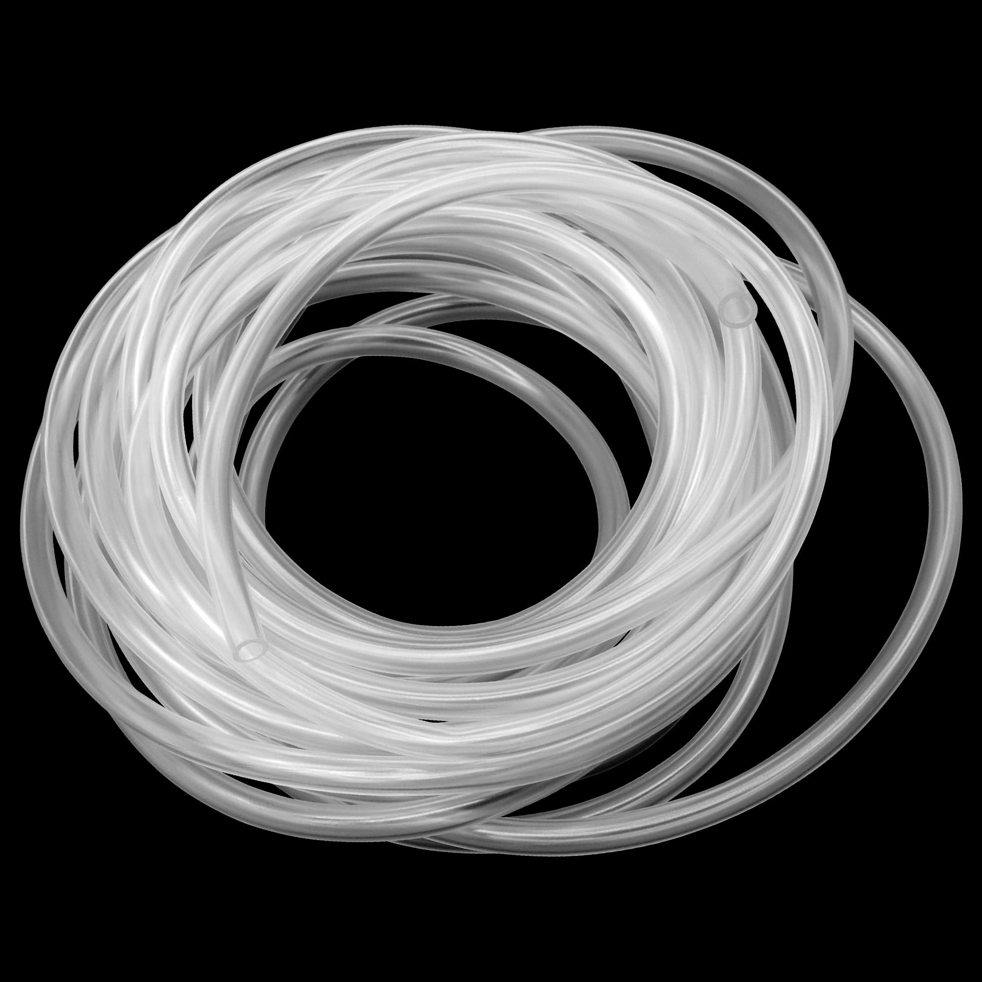 Lavmhab Clear Pvc Tubing 8Mm Id X 12Mm Od – 6M Flexible Vinyl Hose For Water, Air & Aquarium Use, Lightweight Plastic Pipe
